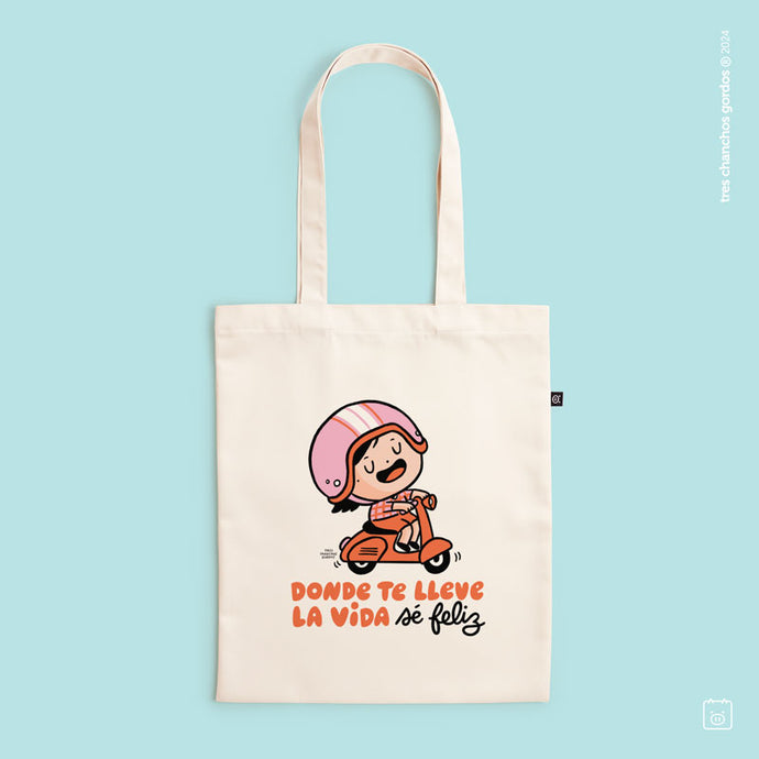 Bolso | Tote bag | Donde te lleve la vida