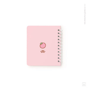 Libreta anillada pocket | Hojas avena | Fresas